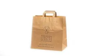 Бумажные пакеты с плоским дном