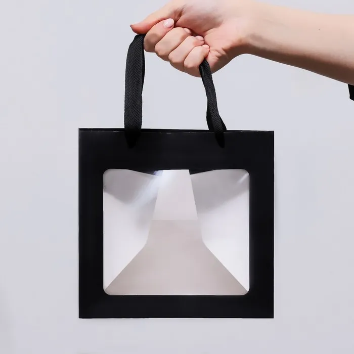 Бумажные пакеты с квадратным дном