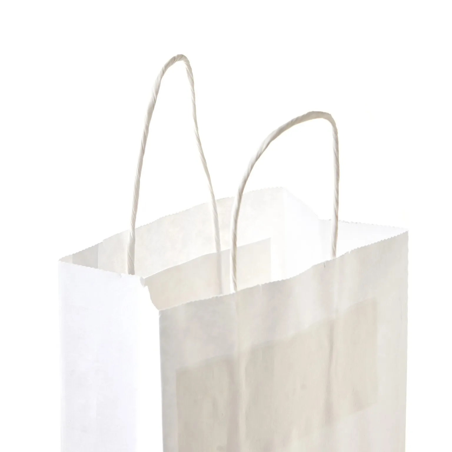 Бумажные пакеты с кручеными ручками