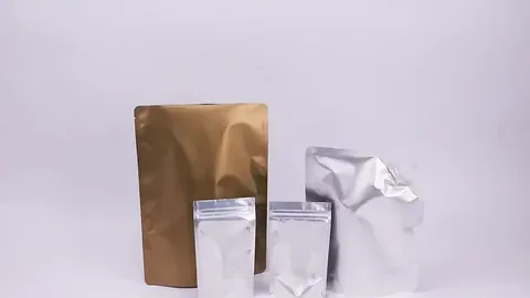 Бумажные пакеты с фольгой