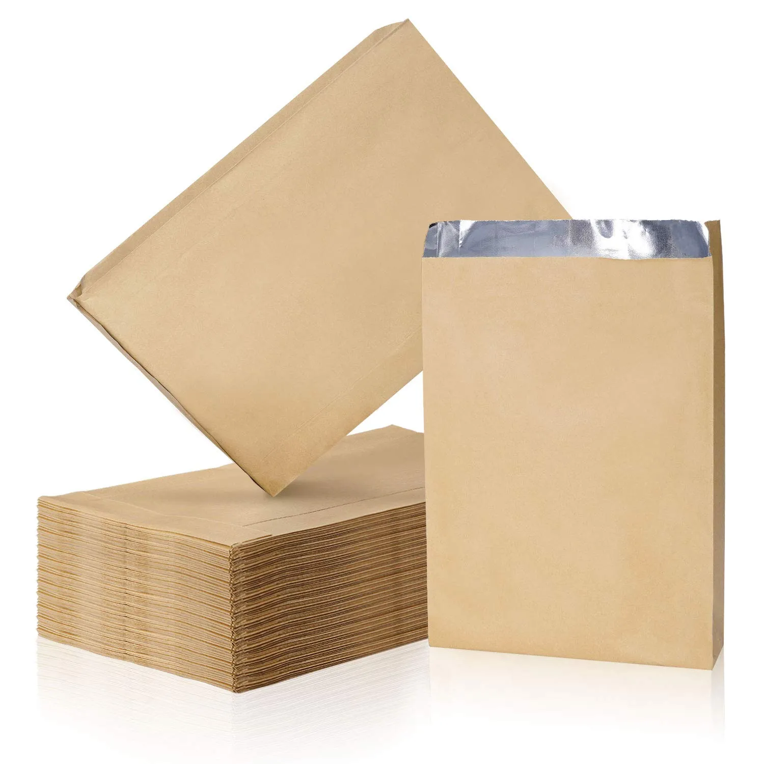 Бумажные пакеты с фольгой