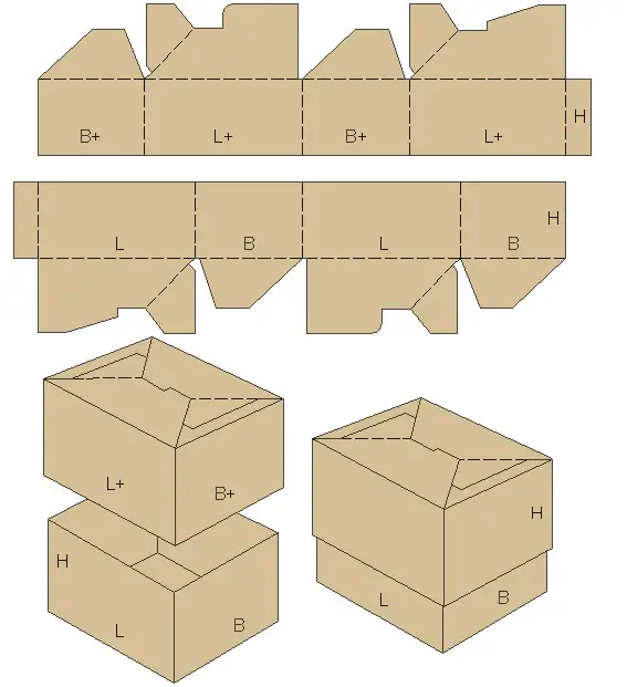 Полное руководство по сборке коробки "крышка-дно": от расчетов размеров до финишной сборки