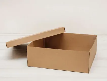 Картонные коробки с крышкой