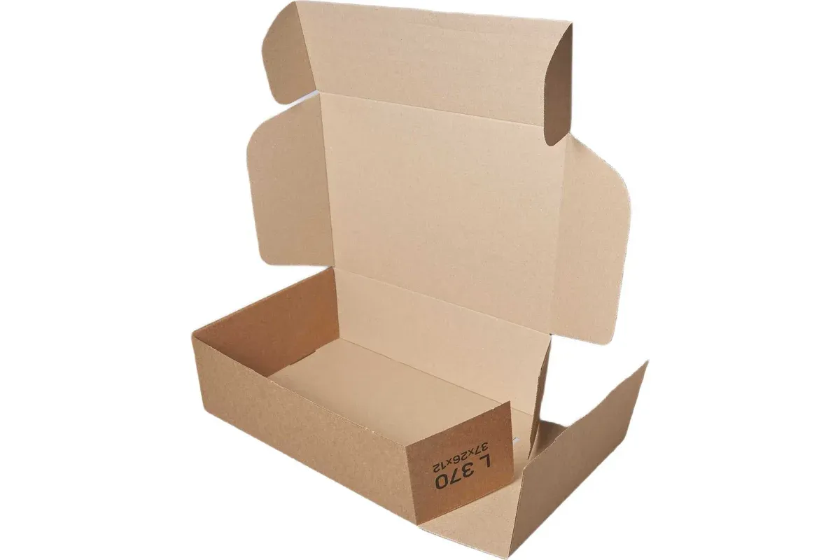 Изготовление самосборных картонных коробок с крышкой