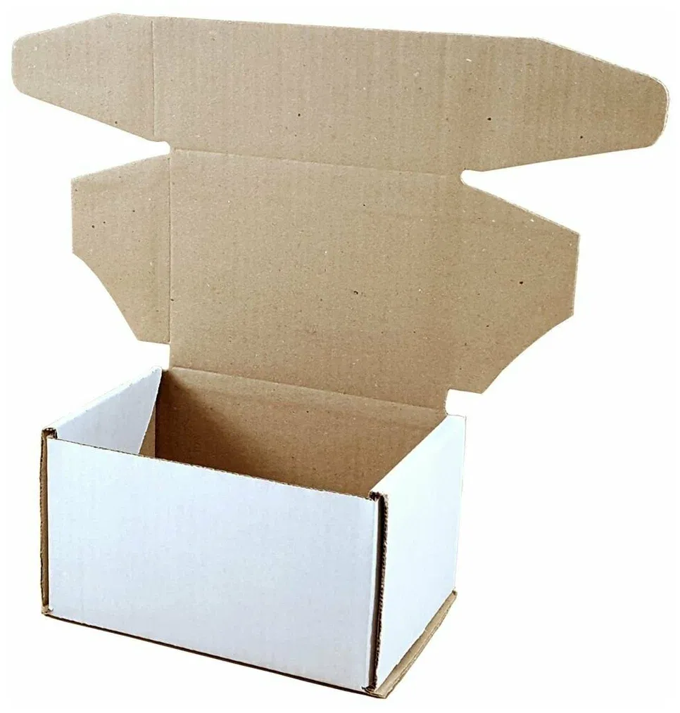 Изготовление самосборных картонных коробок с крышкой