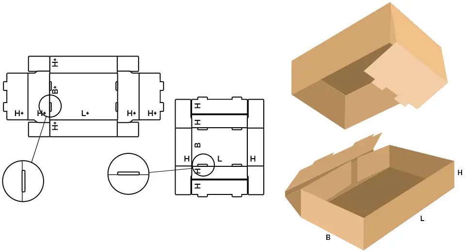 Технология производства коробок типа "крышка-дно": оборудование и этапы изготовления