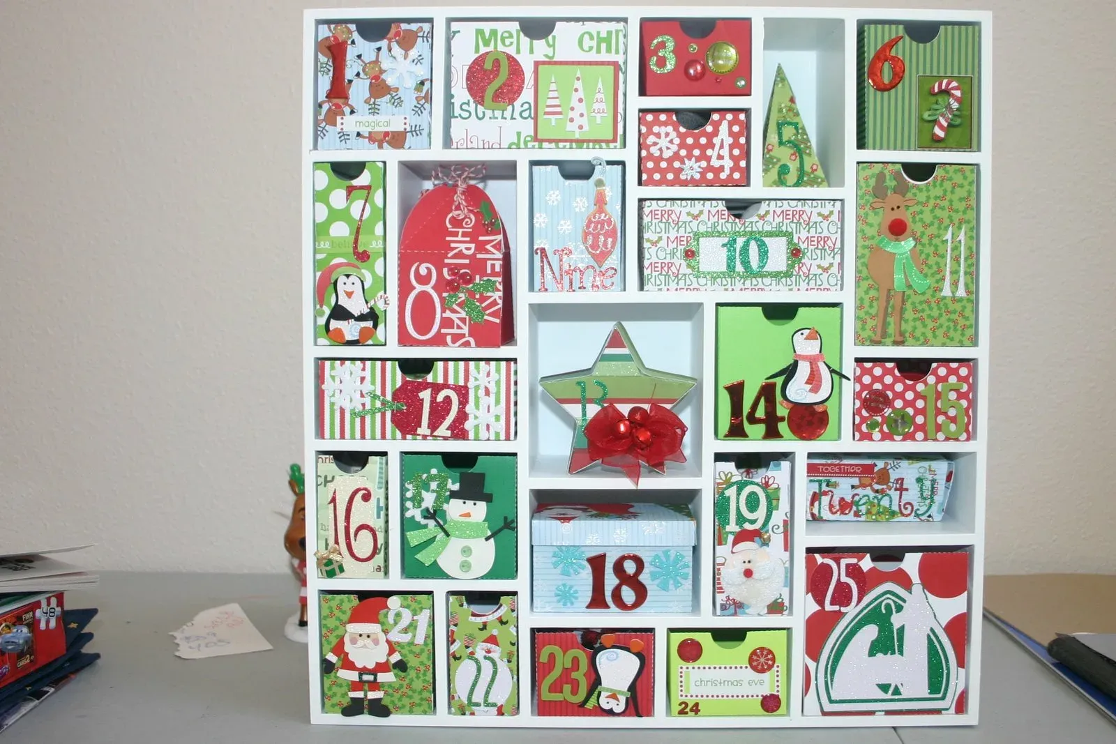 Изготовление коробок для адвент-календарей