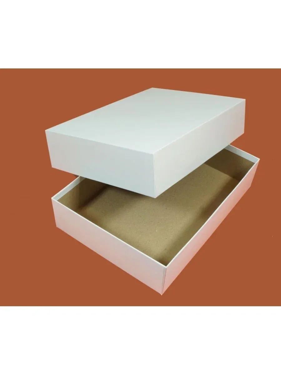 Изготовление коробок крышка-дно из мелованного картона