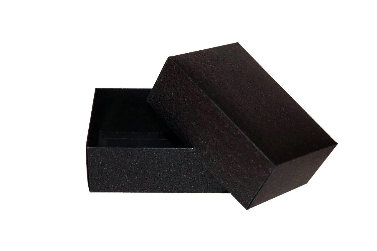 Изготовление черных коробок крышка-дно