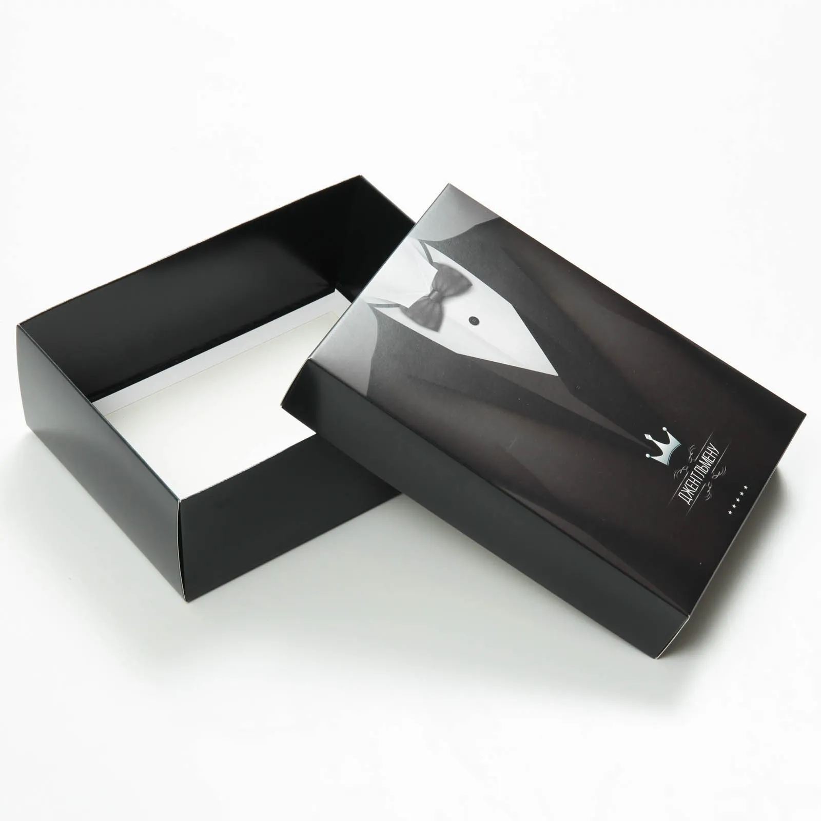 Изготовление сборных коробок крышка-дно