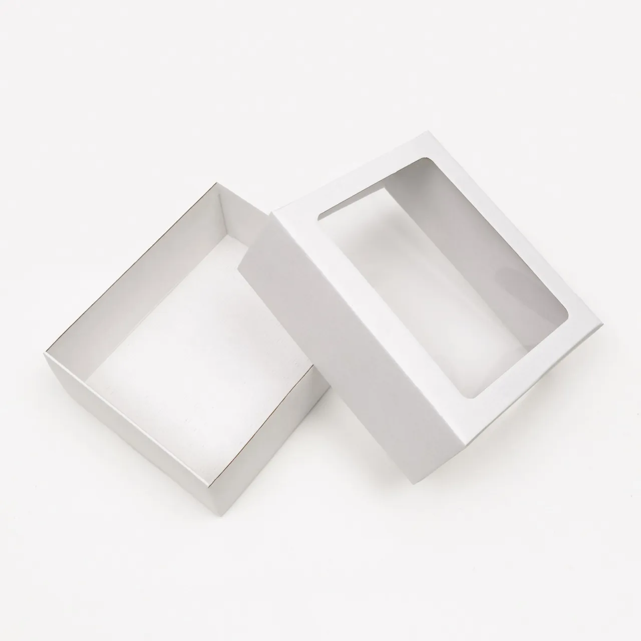 Изготовление белых коробок крышка-дно