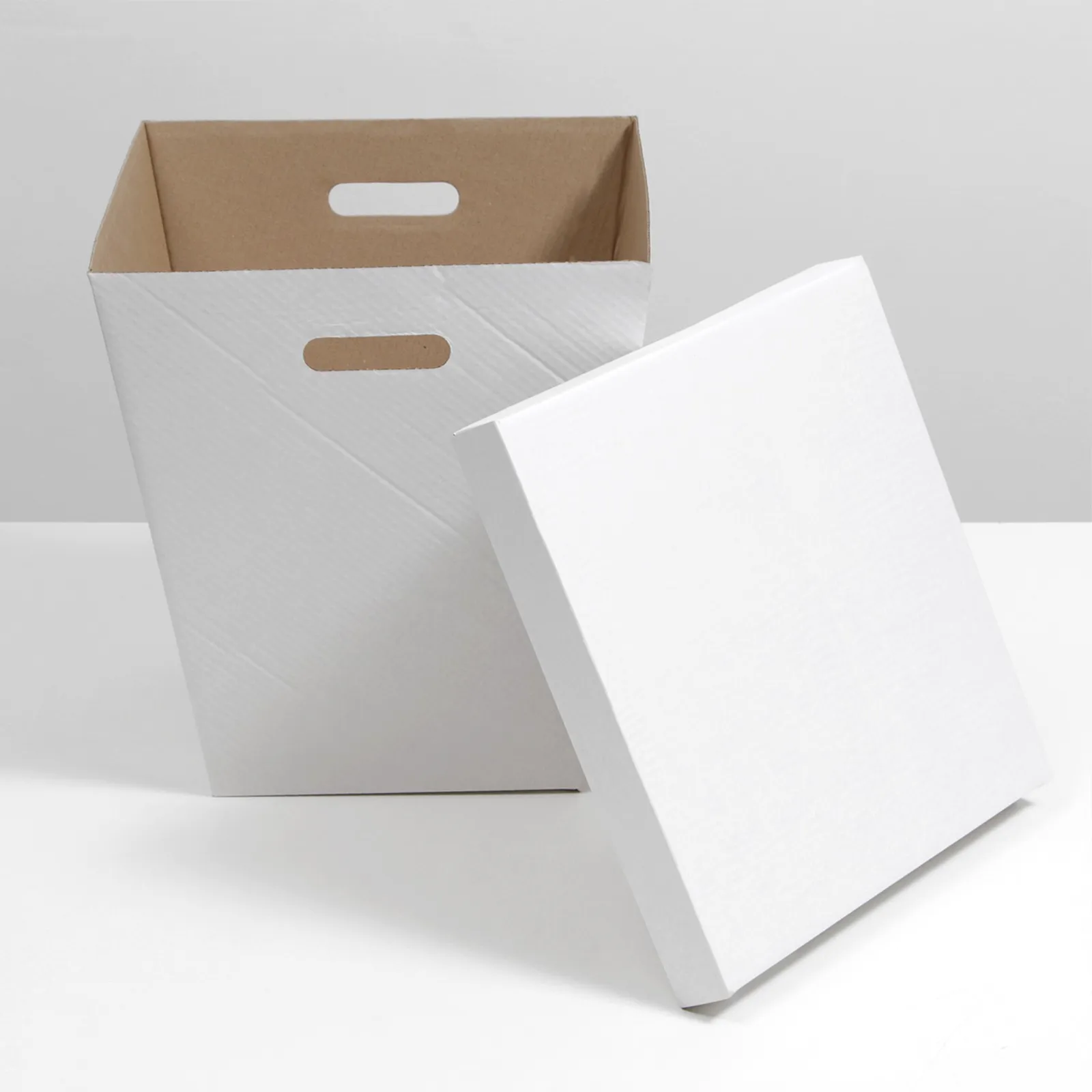 Изготовление коробок крышка-дно с ручками