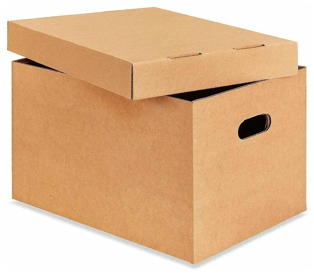 Изготовление плотных картонных коробок с крышкой