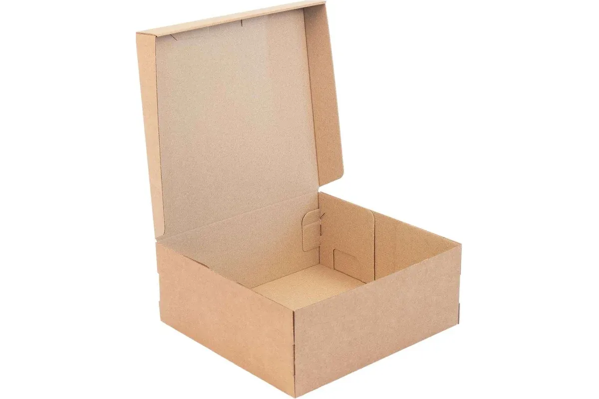 Изготовление самосборных картонных коробок с крышкой