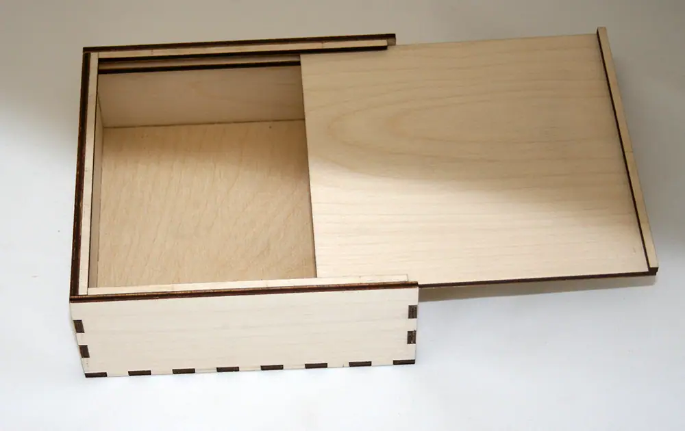 Как сделать коробку-пенал: макет для лазерной резки и ручная сборка