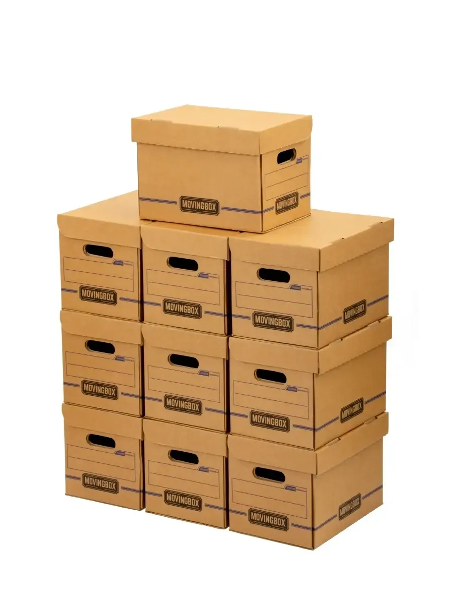 Изготовление картонных коробок с ручками и крышкой