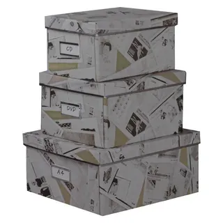 Изготовление картонных коробок с крышками для хранения