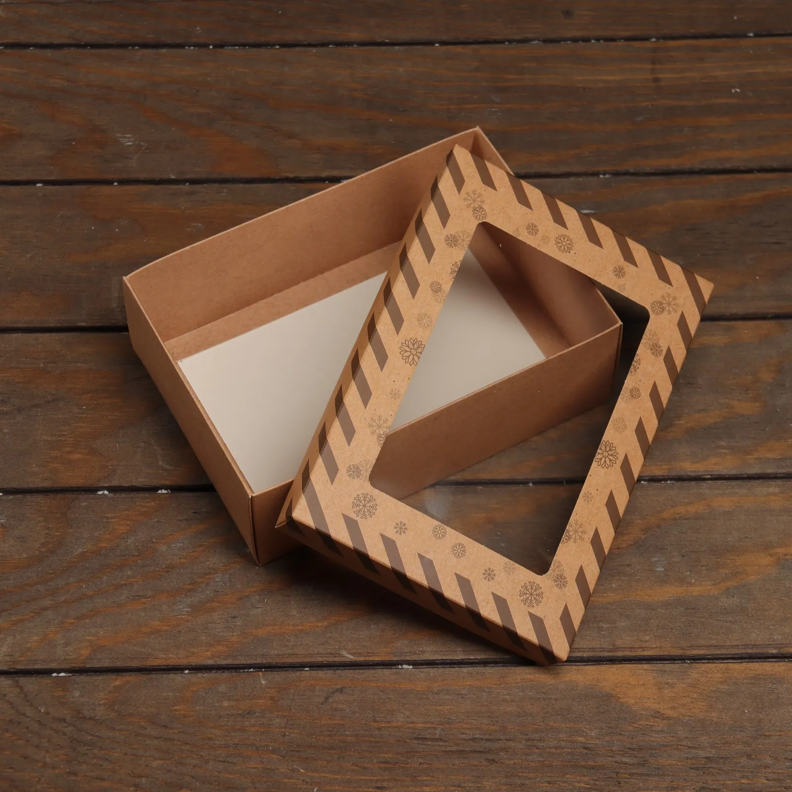 Изготовление складных коробок крышка-дно