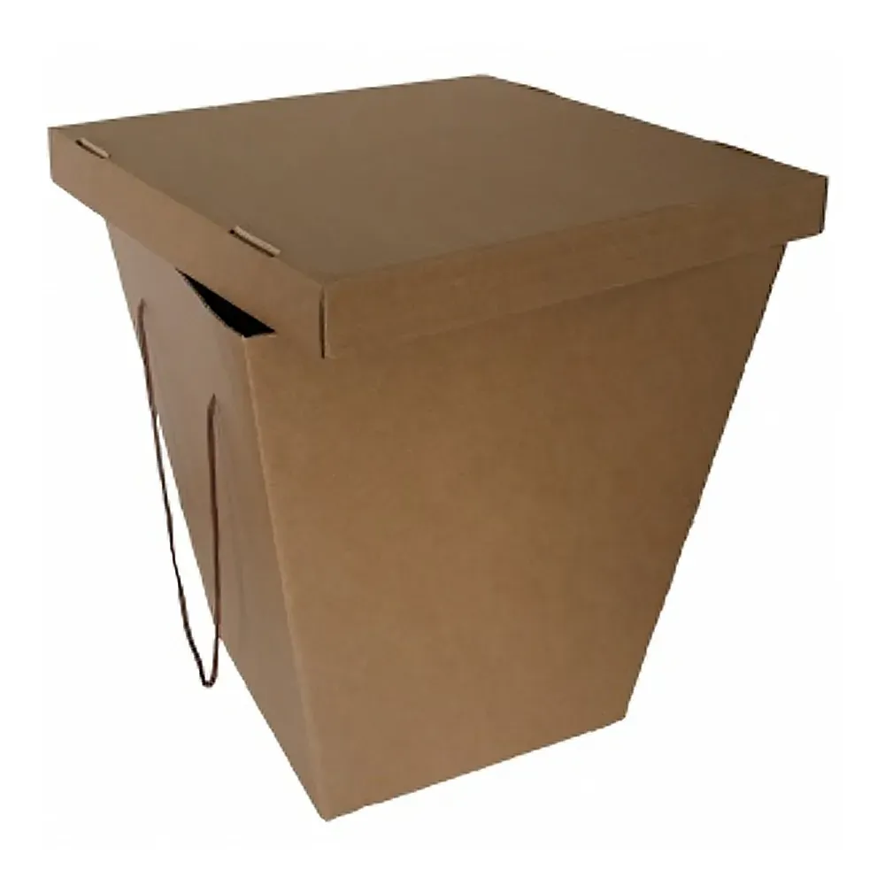 Изготовление картонных коробок с отдельной крышкой