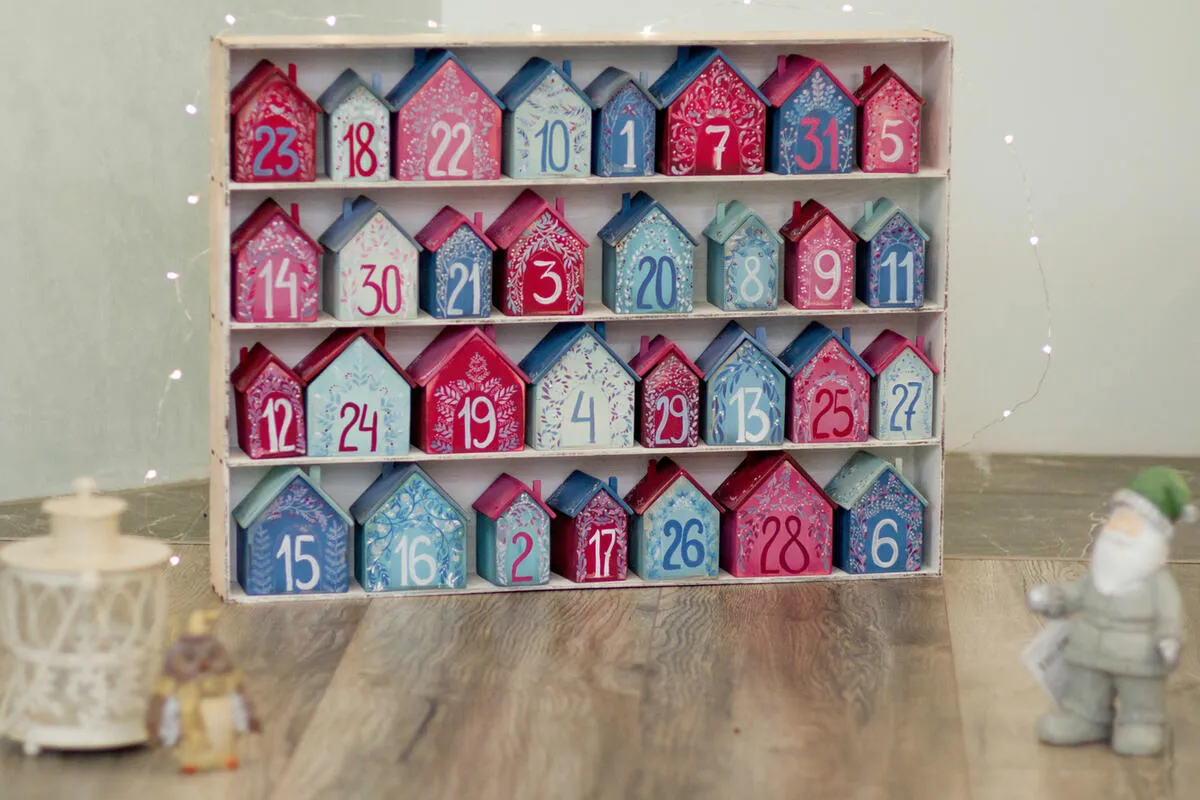 Изготовление коробок для адвент-календарей
