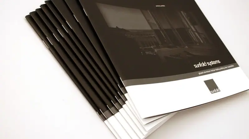 Печать брошюр на скрепке