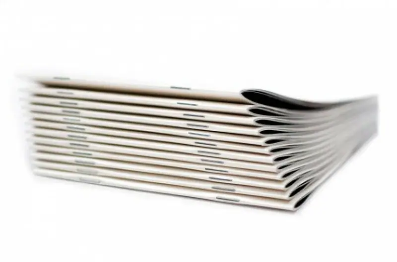 Печать брошюр на скрепке