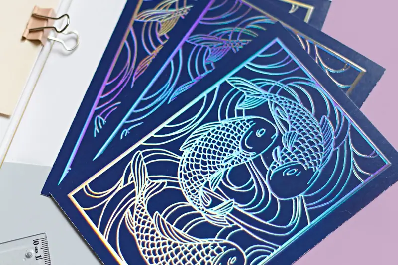 Печать с лаком 3D