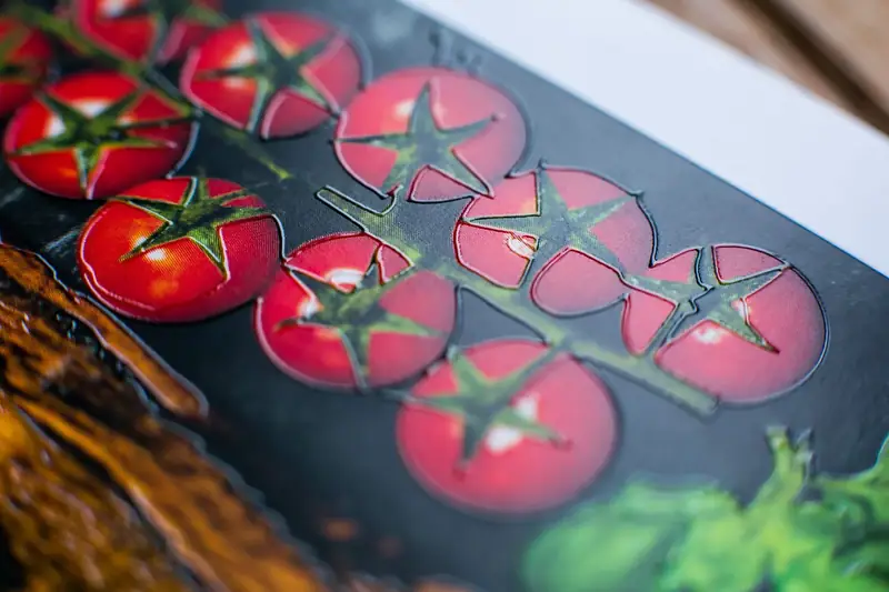 Печать с лаком