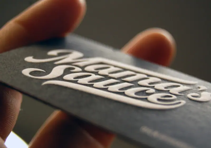 Печать с УФ лаком