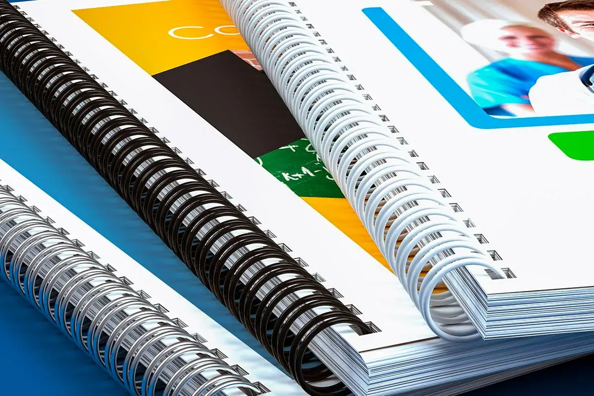 Брошюры на пластиковой пружине