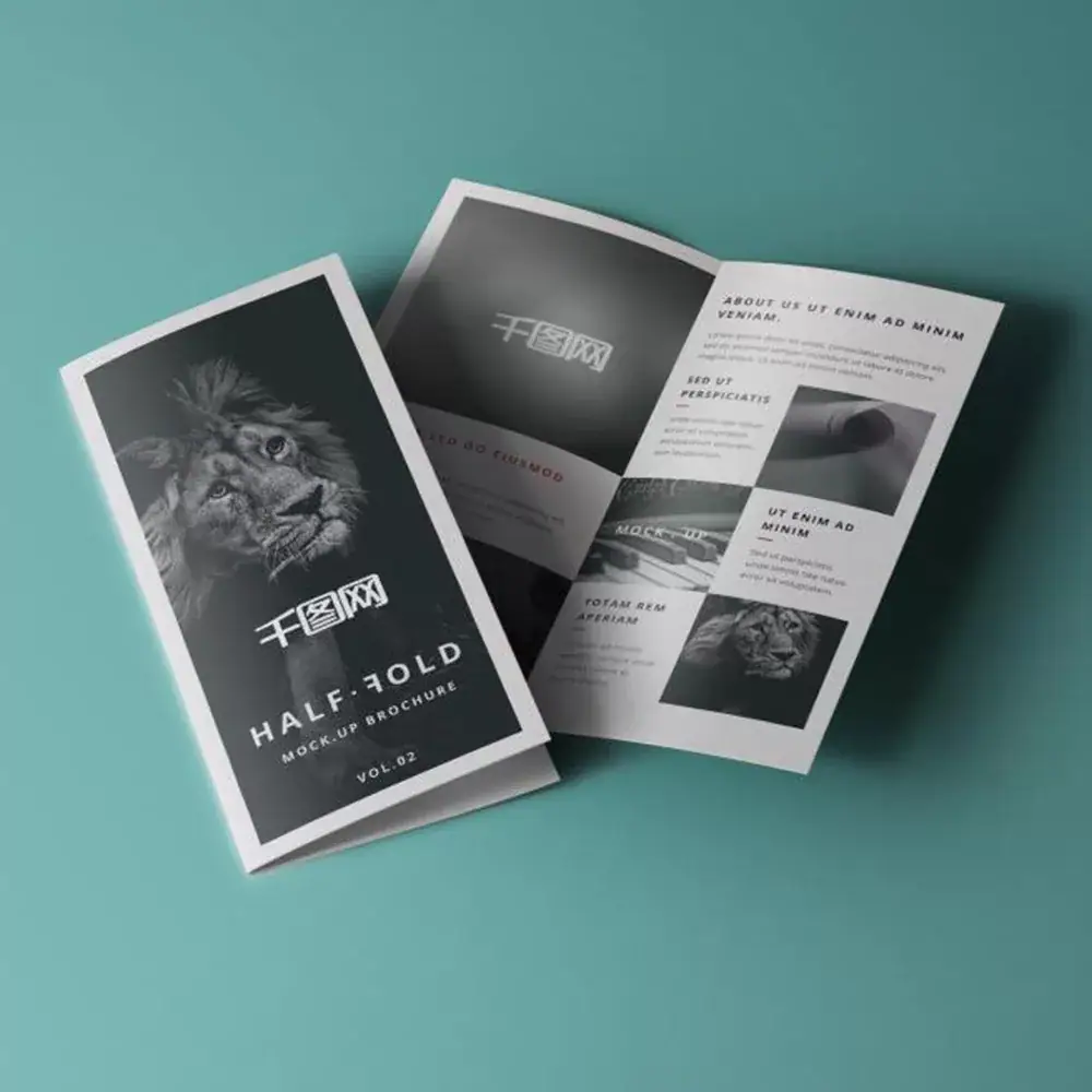 Черно-белые брошюры