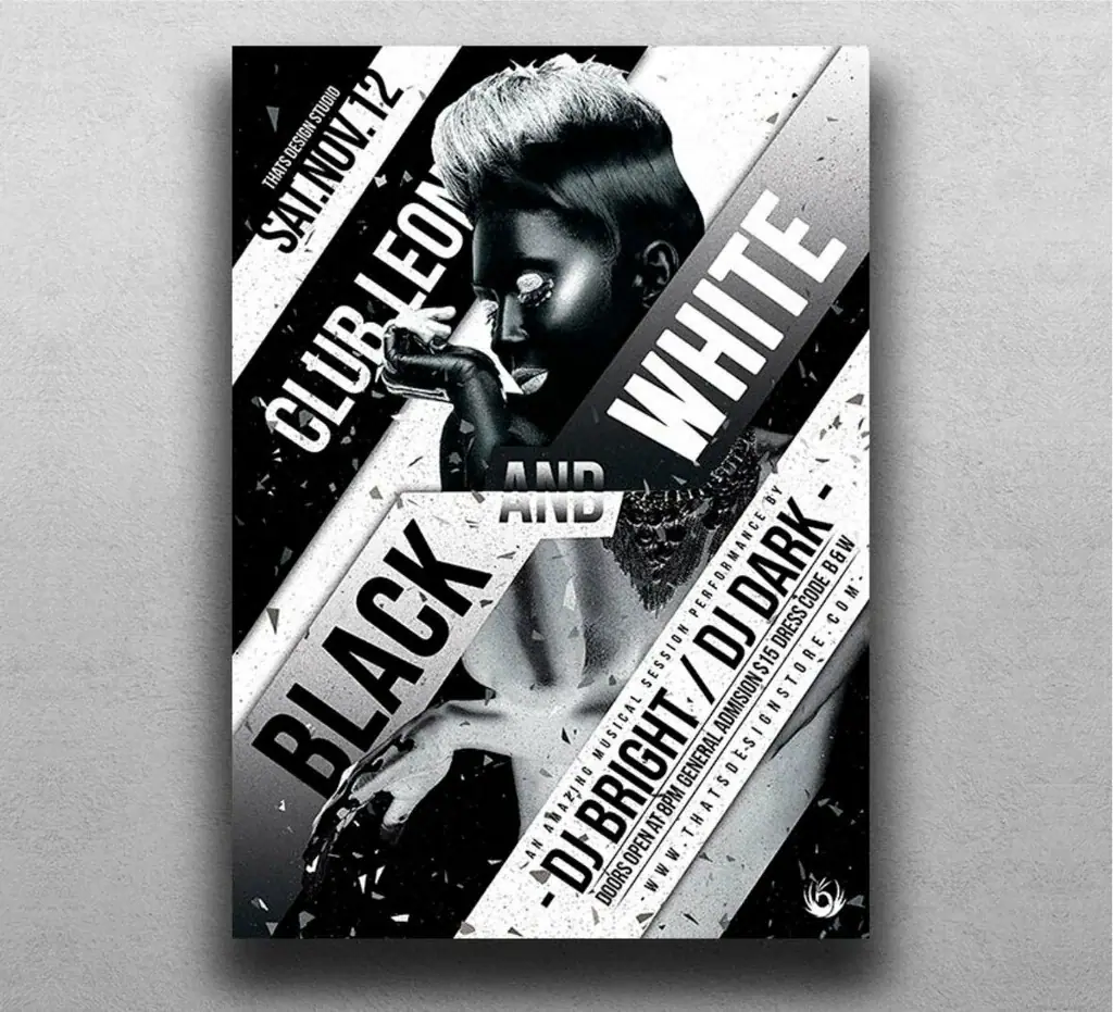 Черно-белые брошюры