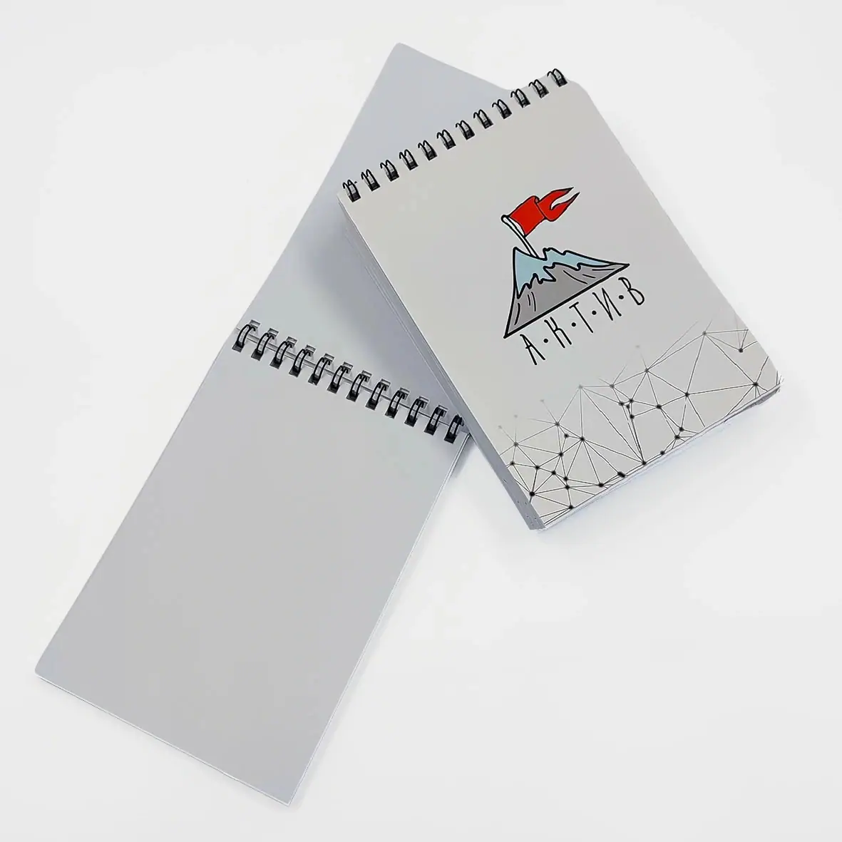 Печать белых блокнотов А4