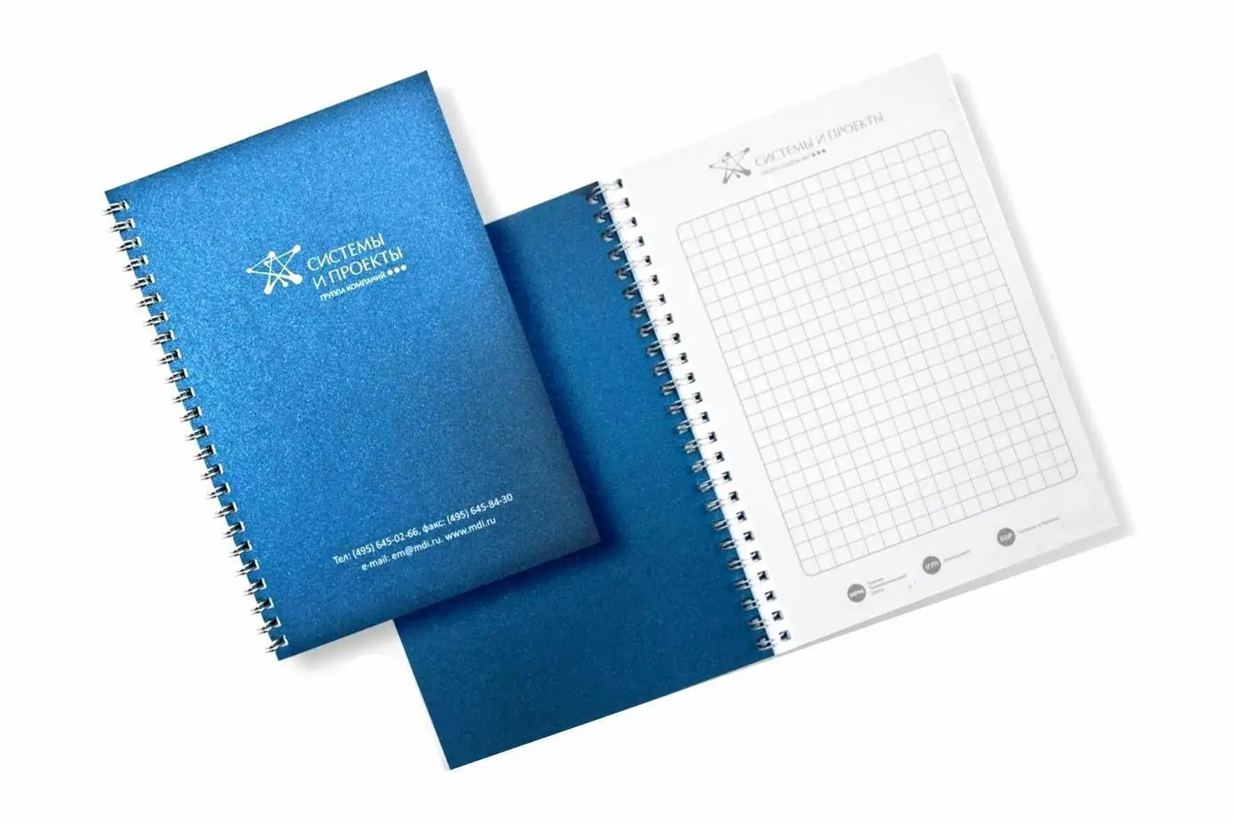 Печать блокнотов А4 на пружине