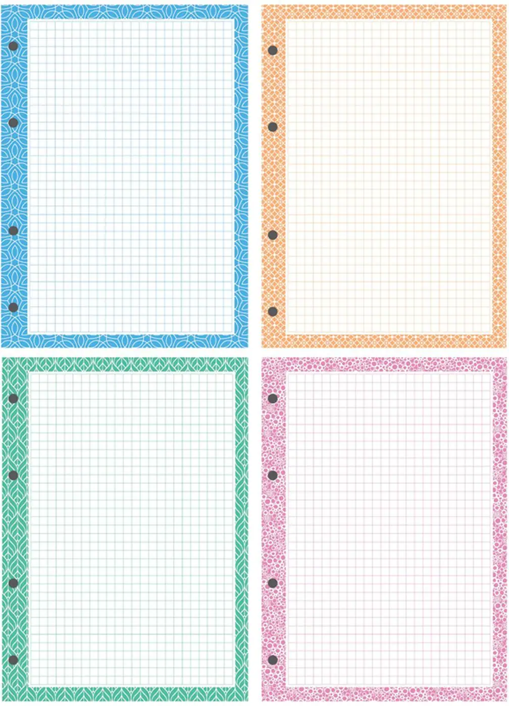 Печать блокнотов А4 в клетку