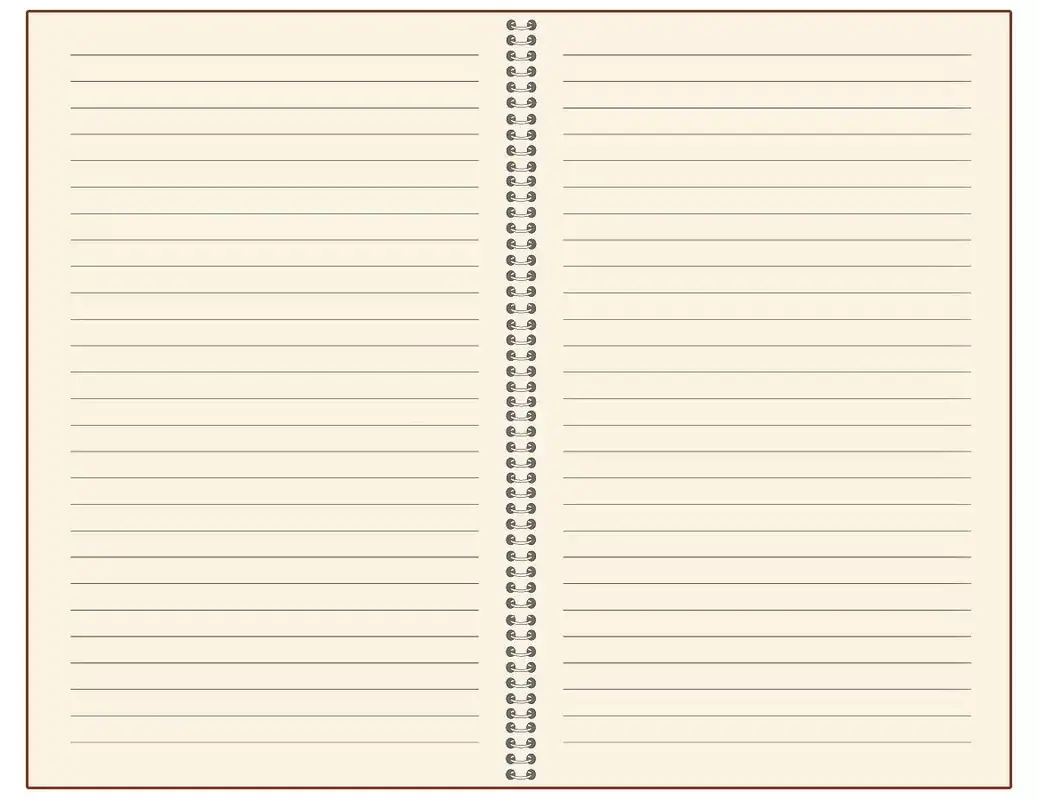 Печать блокнотов А4 в линейку
