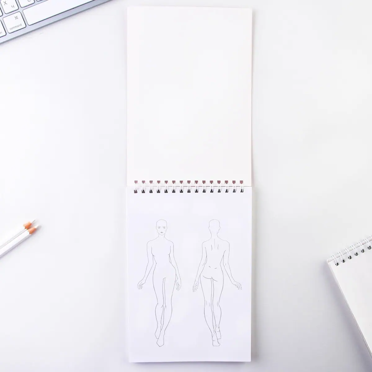 Печать блокнотов А5 для эскизов