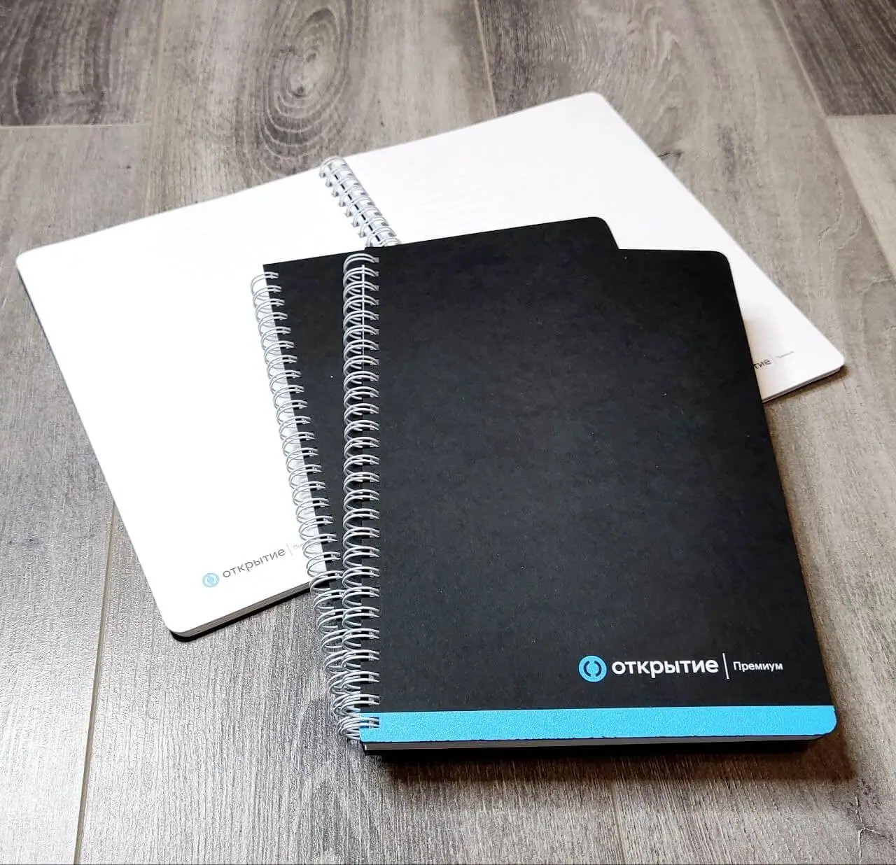 Печать блокнотов А5 на спирали