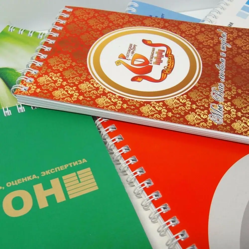 Печать блокнотов А5 с логотипом