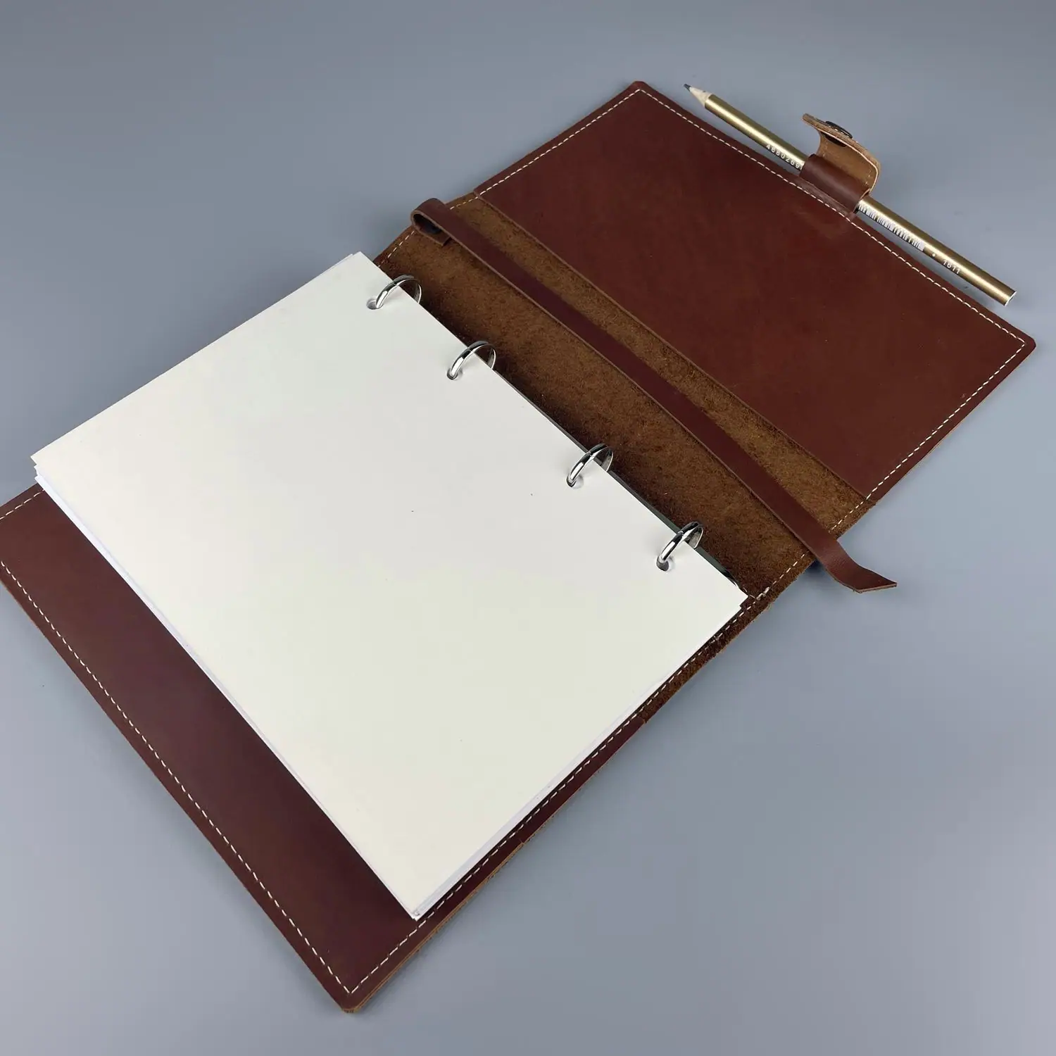 Печать блокнотов А6 на кольцах