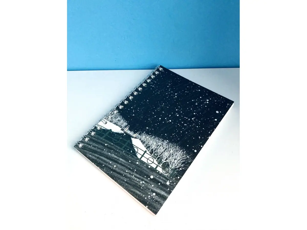 Печать блокнотов А6 на спирали