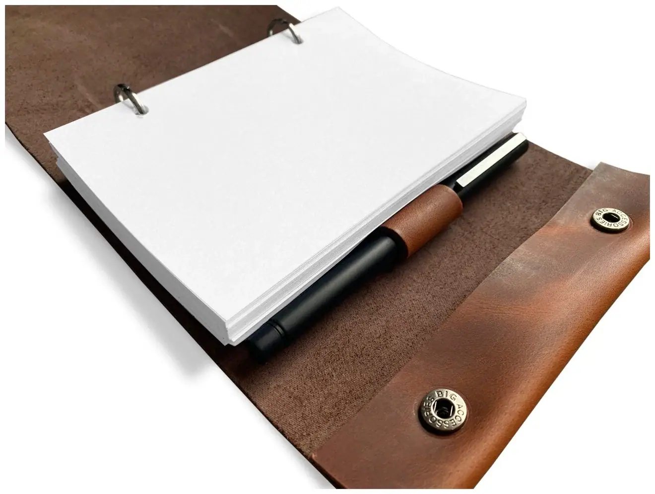 Печать блокнотов А6 со сменным блоком