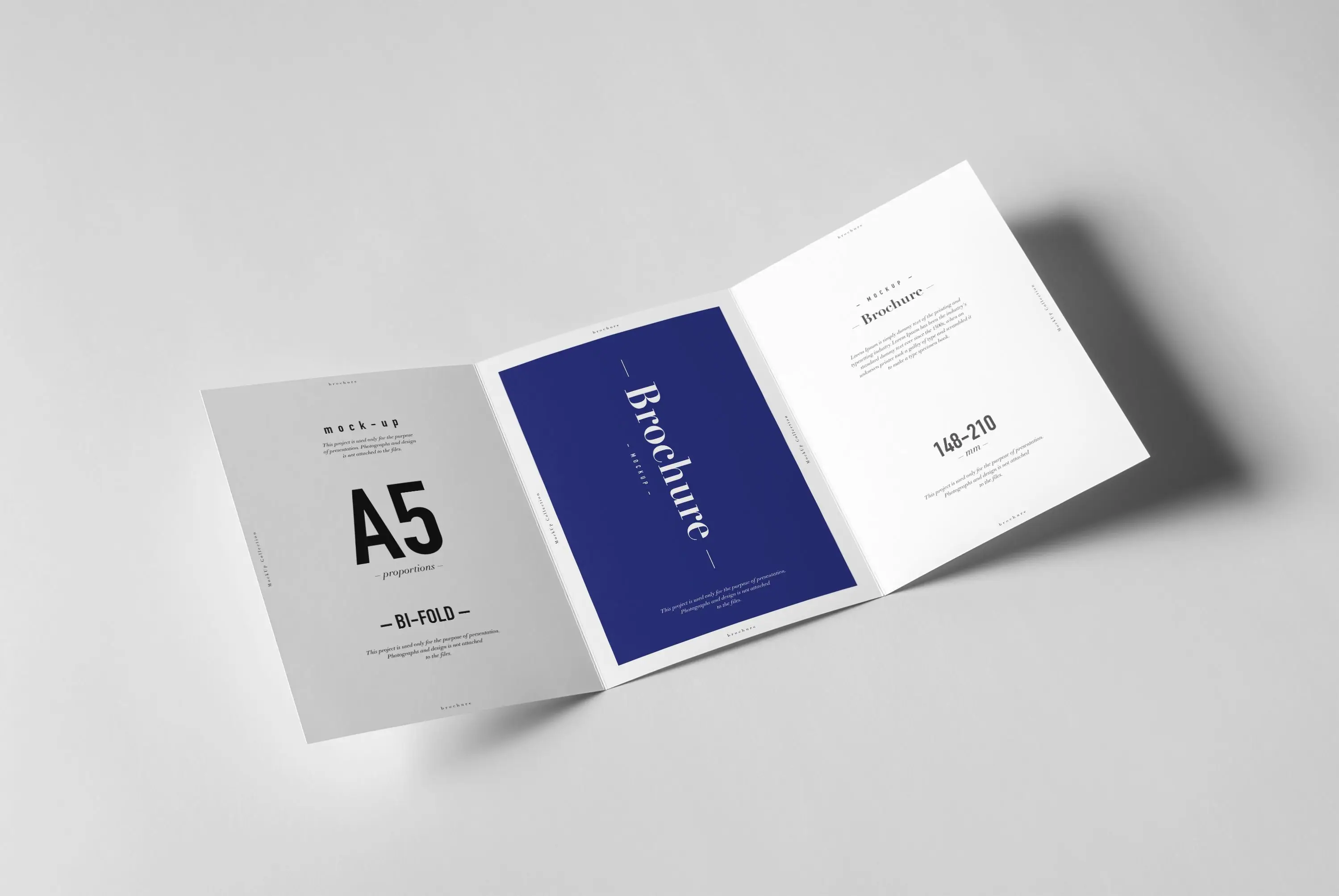 Печать горизонтальных буклетов А5