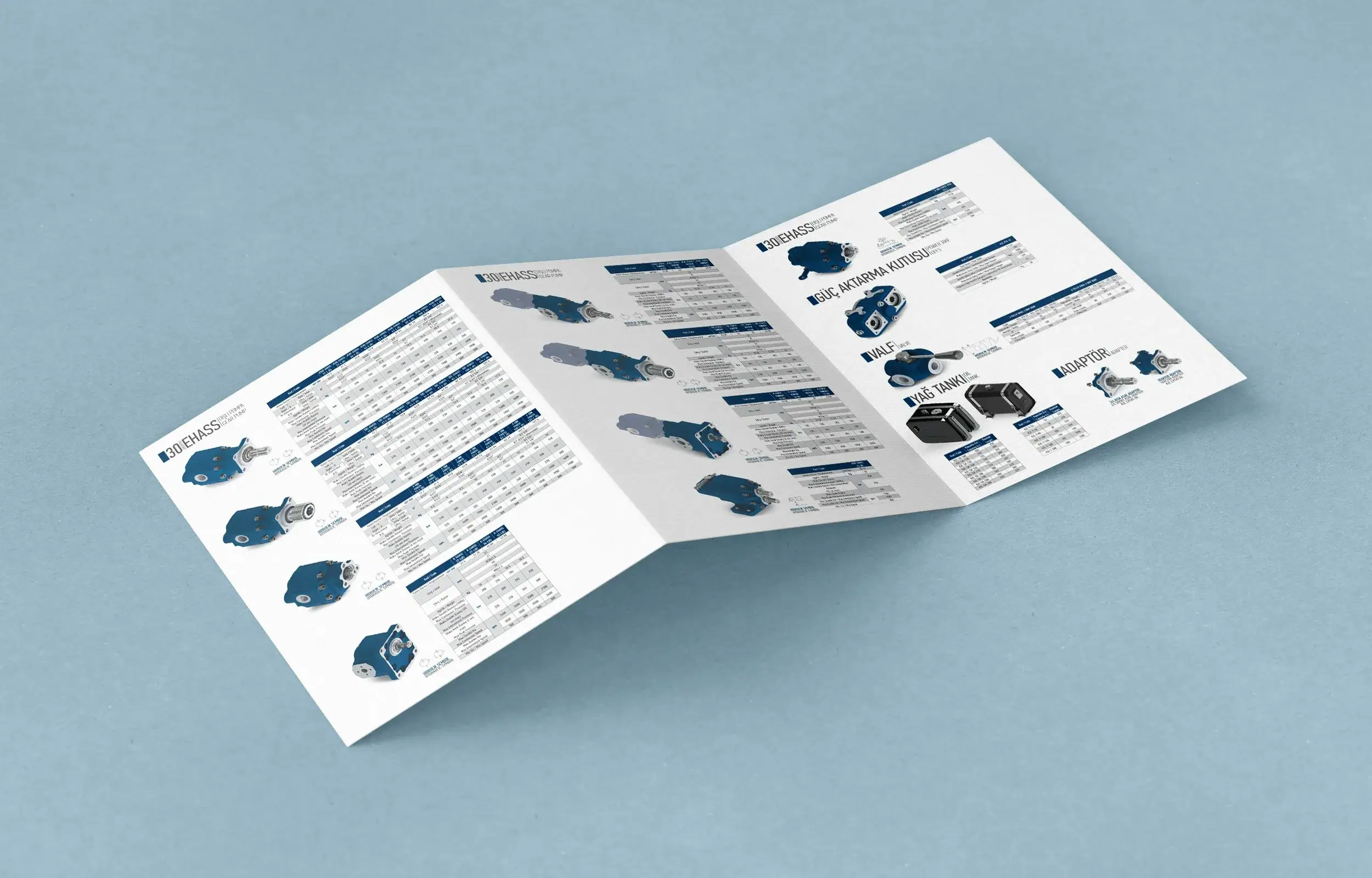 Печать горизонтальных буклетов А5