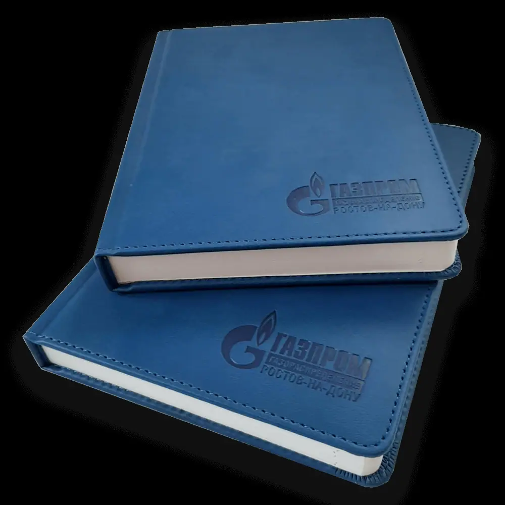 Печать кожаных блокнотов А4