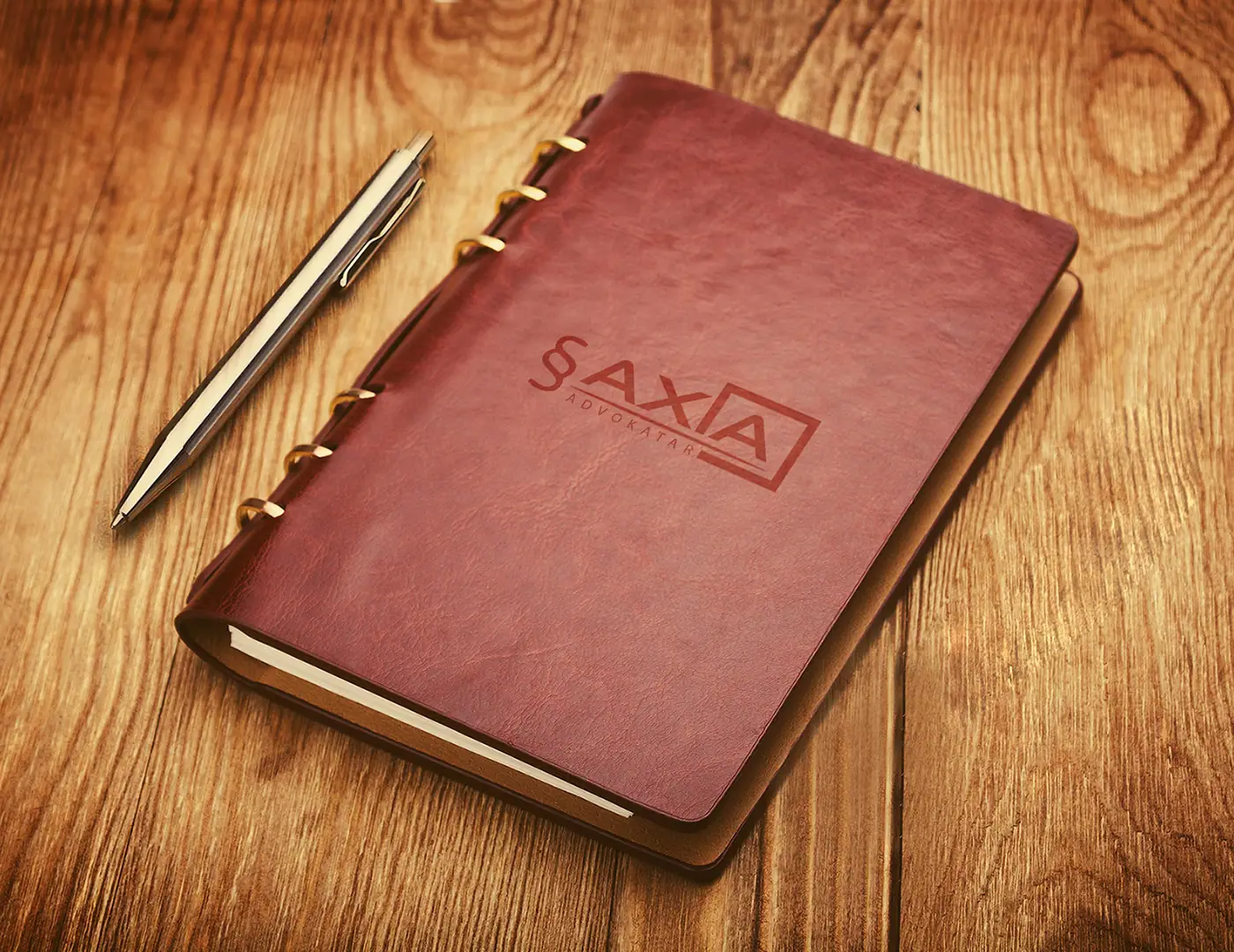 Печать кожаных блокнотов А6