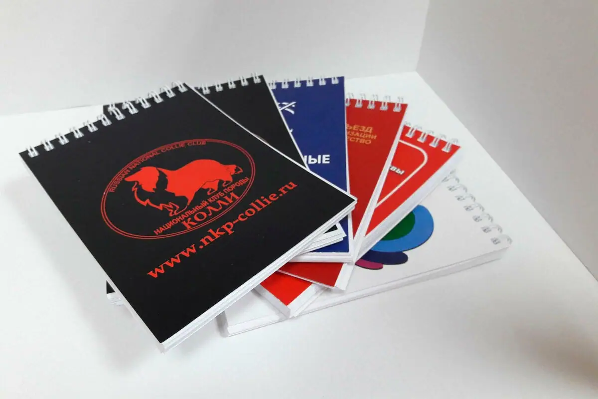 Печать мини блокнотов А4