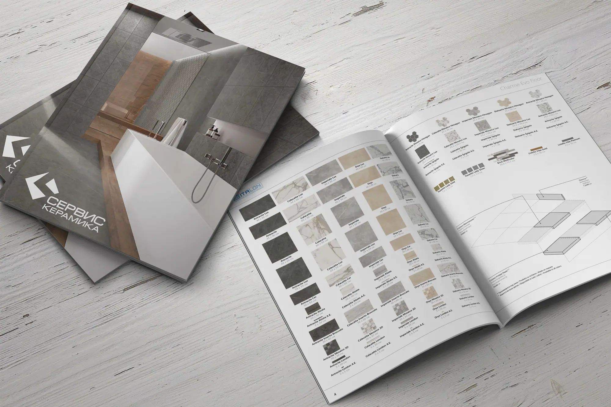 Печать стандартных каталогов