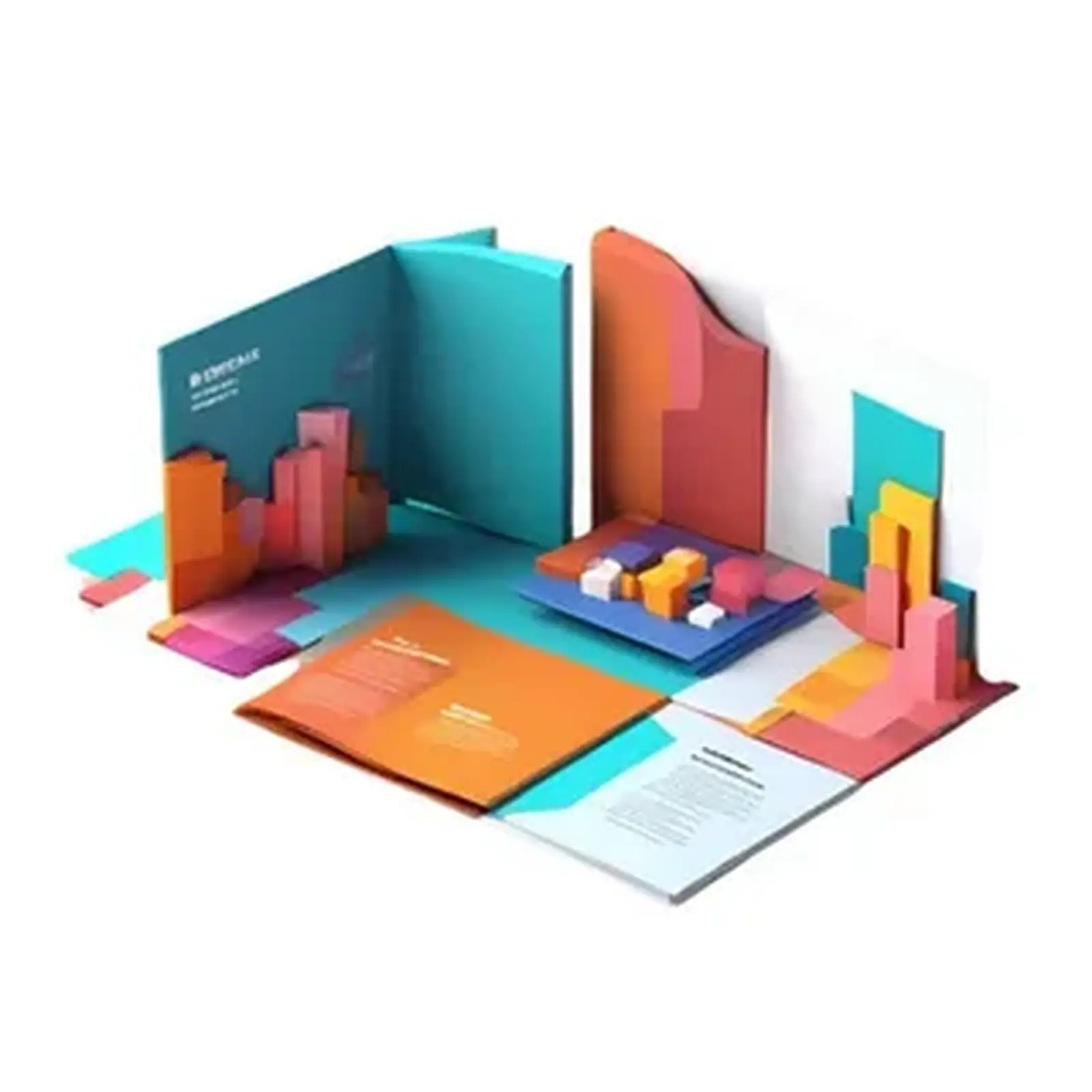 Разработка дизайна буклетов