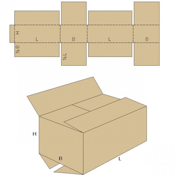 Как собрать коробку